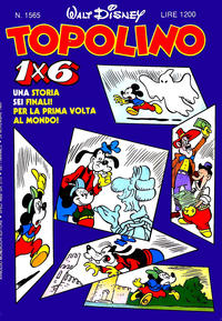 Cover Thumbnail for Topolino (Mondadori, 1949 series) #1565