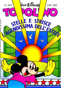 Cover Thumbnail for Topolino (Mondadori, 1949 series) #1647