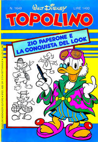 Cover Thumbnail for Topolino (Mondadori, 1949 series) #1649