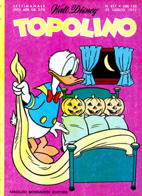 Cover for Topolino (Mondadori, 1949 series) #817