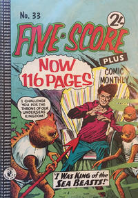 Cover Thumbnail for Five-Score Plus Comic Monthly (K. G. Murray, 1960 series) #33