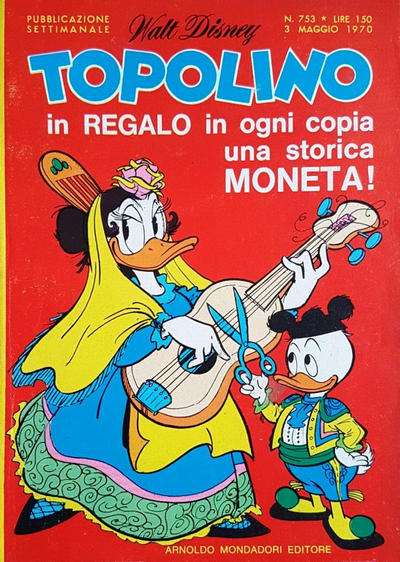 Cover for Topolino (Mondadori, 1949 series) #753