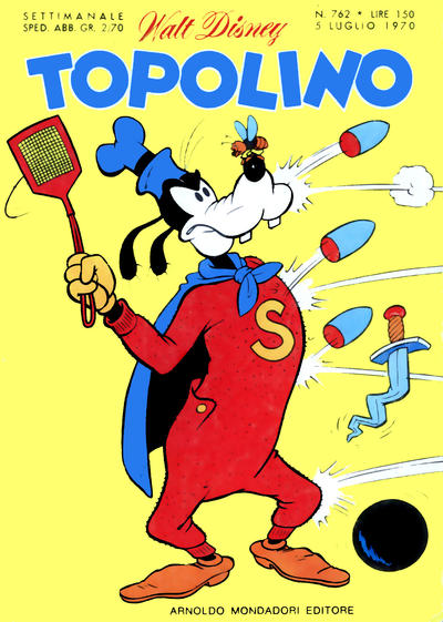 Cover for Topolino (Mondadori, 1949 series) #762