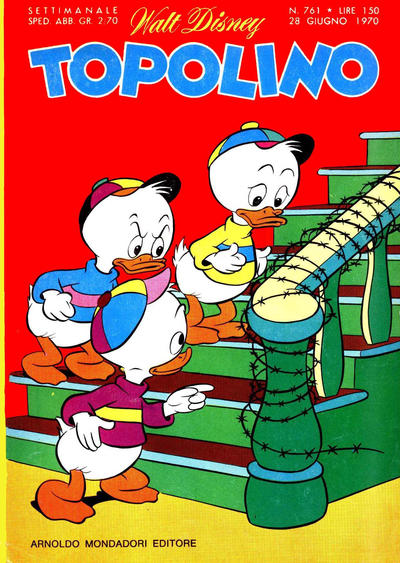 Cover for Topolino (Mondadori, 1949 series) #761