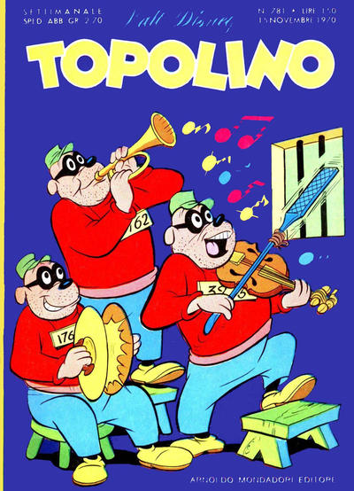 Cover for Topolino (Mondadori, 1949 series) #781