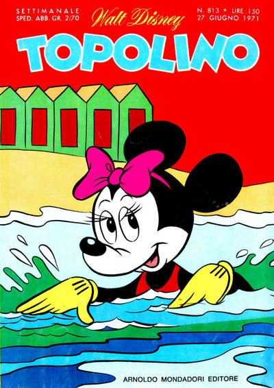 Cover for Topolino (Mondadori, 1949 series) #813