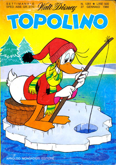 Cover for Topolino (Mondadori, 1949 series) #1261