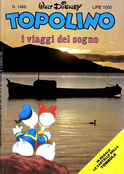 Cover for Topolino (Mondadori, 1949 series) #1468