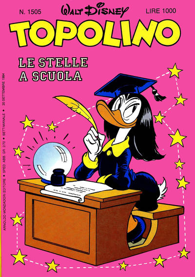 Cover for Topolino (Mondadori, 1949 series) #1505