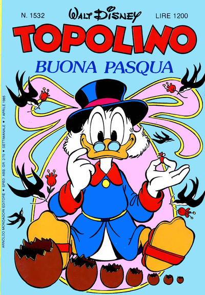 Cover for Topolino (Mondadori, 1949 series) #1532