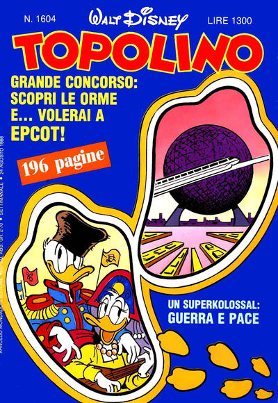 Cover for Topolino (Mondadori, 1949 series) #1604