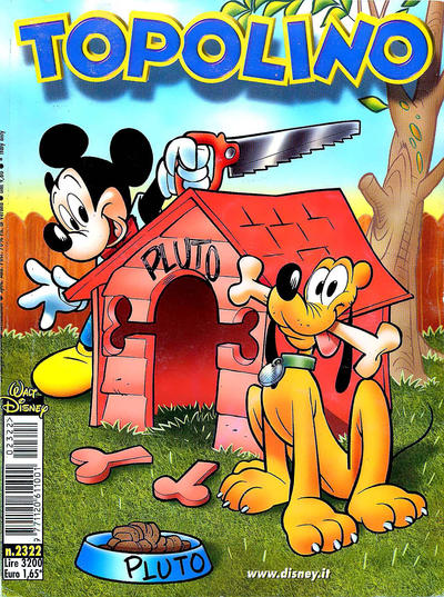 Cover for Topolino (Disney Italia, 1988 series) #2322