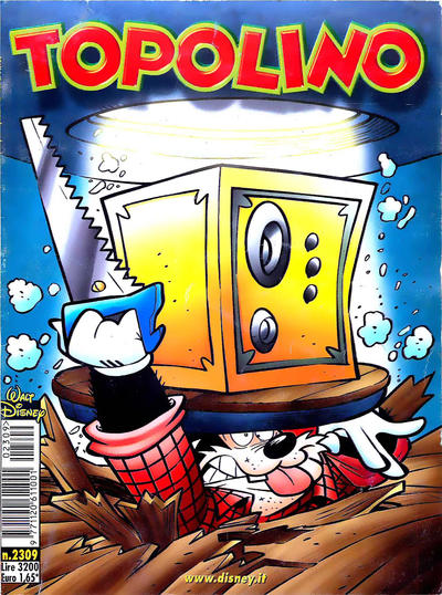 Cover for Topolino (Disney Italia, 1988 series) #2309