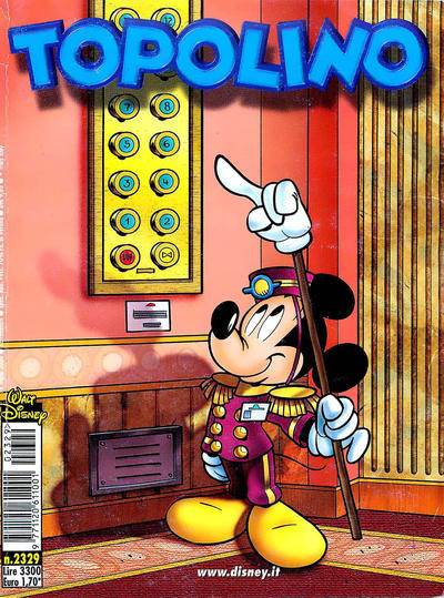 Cover for Topolino (Disney Italia, 1988 series) #2329