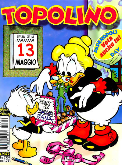 Cover for Topolino (Disney Italia, 1988 series) #2372