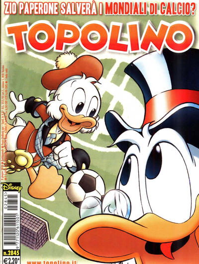 Cover for Topolino (Disney Italia, 1988 series) #2845