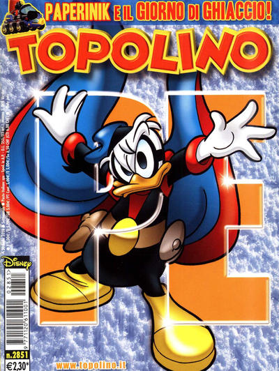 Cover for Topolino (Disney Italia, 1988 series) #2851