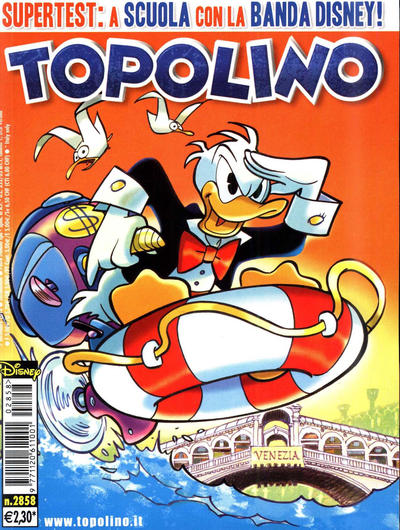 Cover for Topolino (Disney Italia, 1988 series) #2858