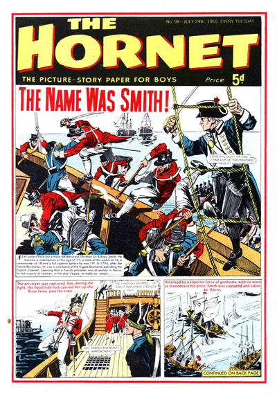 Cover for The Hornet (D.C. Thomson, 1963 series) #98
