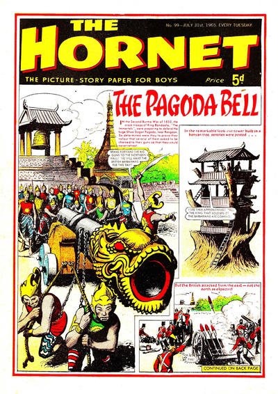 Cover for The Hornet (D.C. Thomson, 1963 series) #99