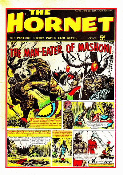 Cover for The Hornet (D.C. Thomson, 1963 series) #91