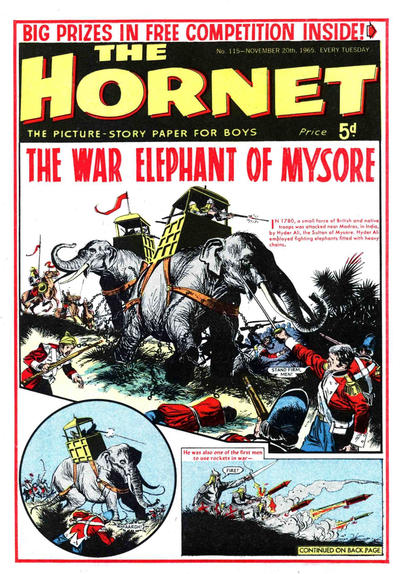 Cover for The Hornet (D.C. Thomson, 1963 series) #115