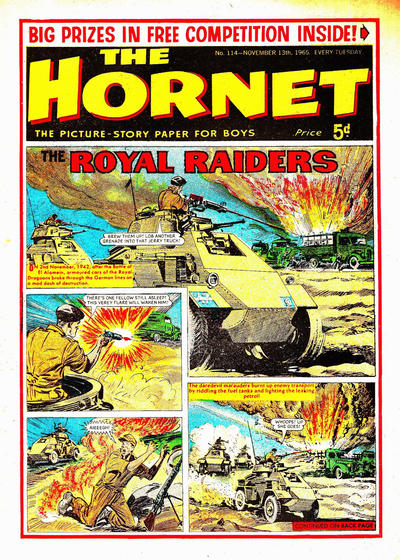Cover for The Hornet (D.C. Thomson, 1963 series) #114