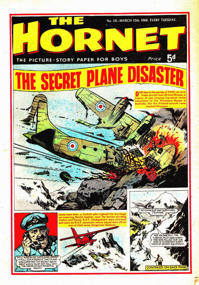 Cover for The Hornet (D.C. Thomson, 1963 series) #131