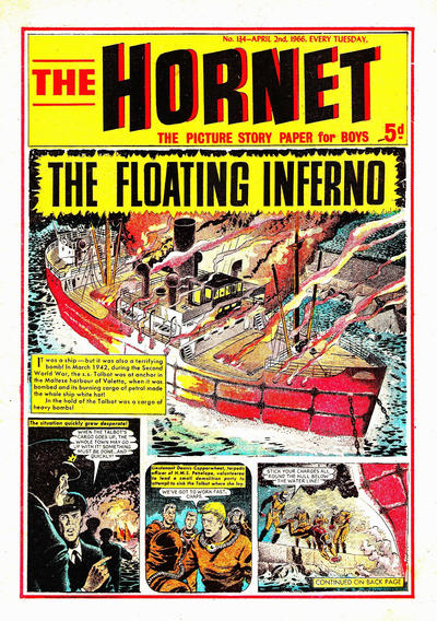 Cover for The Hornet (D.C. Thomson, 1963 series) #134