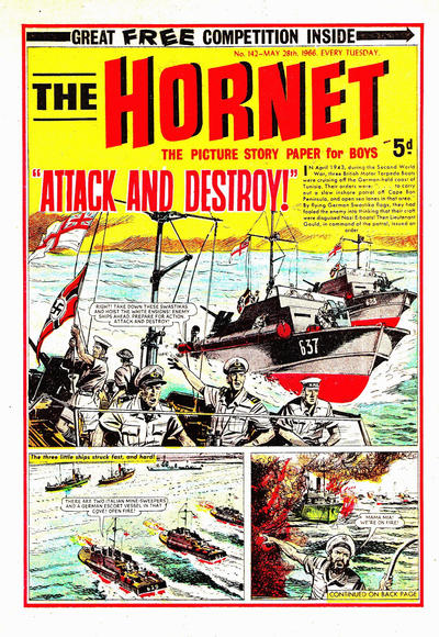 Cover for The Hornet (D.C. Thomson, 1963 series) #142