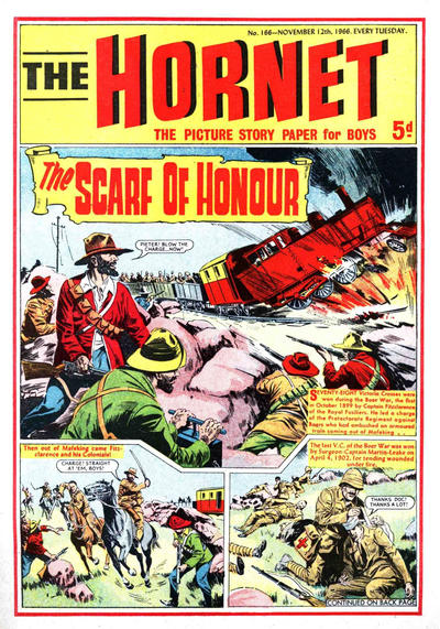 Cover for The Hornet (D.C. Thomson, 1963 series) #166