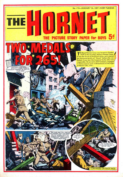 Cover for The Hornet (D.C. Thomson, 1963 series) #174