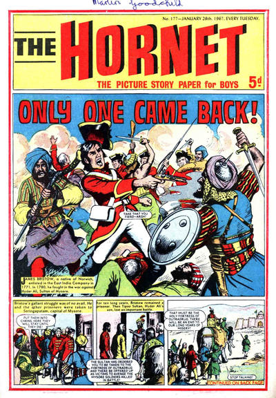 Cover for The Hornet (D.C. Thomson, 1963 series) #177