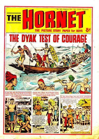 Cover for The Hornet (D.C. Thomson, 1963 series) #184