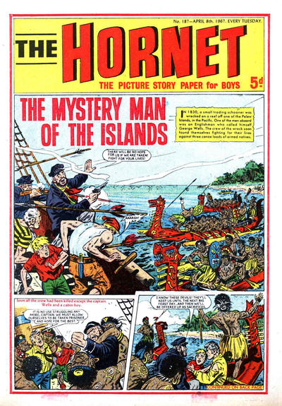 Cover for The Hornet (D.C. Thomson, 1963 series) #187