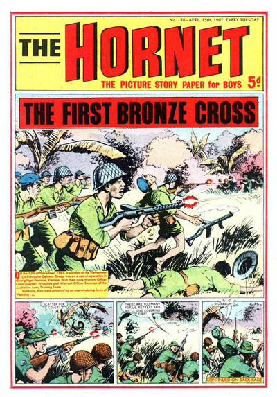 Cover for The Hornet (D.C. Thomson, 1963 series) #188