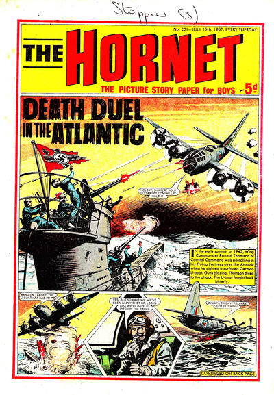 Cover for The Hornet (D.C. Thomson, 1963 series) #201
