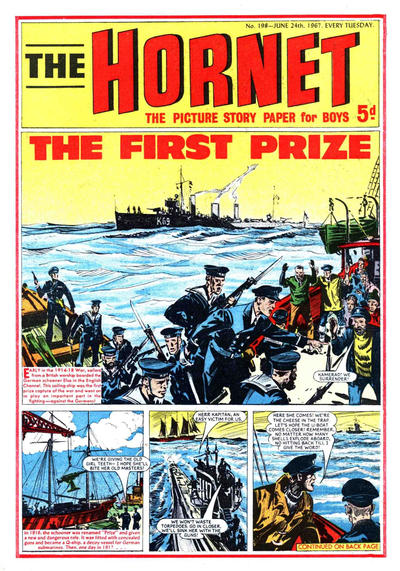 Cover for The Hornet (D.C. Thomson, 1963 series) #198