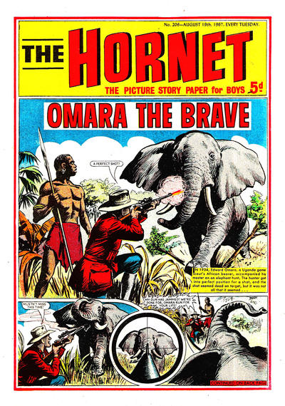 Cover for The Hornet (D.C. Thomson, 1963 series) #206