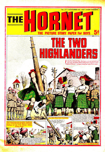 Cover for The Hornet (D.C. Thomson, 1963 series) #217