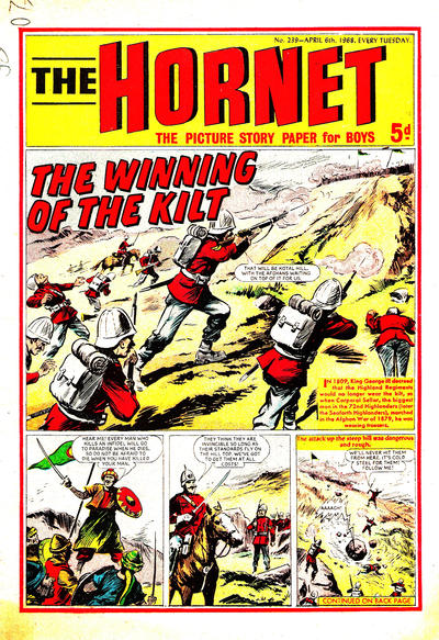 Cover for The Hornet (D.C. Thomson, 1963 series) #239