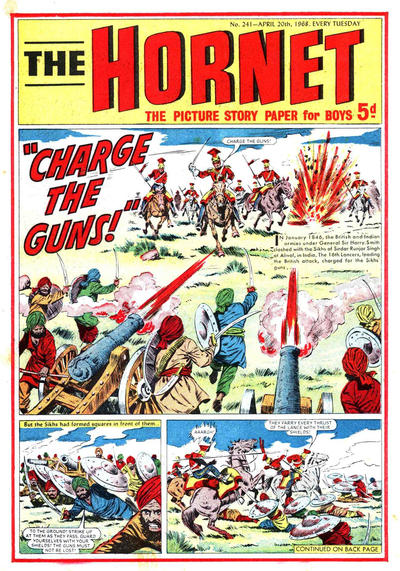 Cover for The Hornet (D.C. Thomson, 1963 series) #241