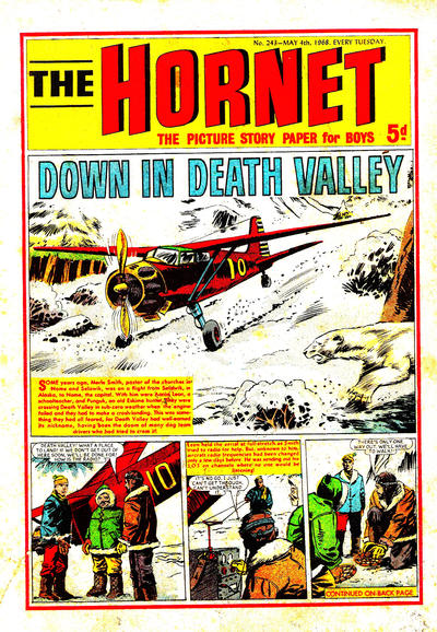 Cover for The Hornet (D.C. Thomson, 1963 series) #243