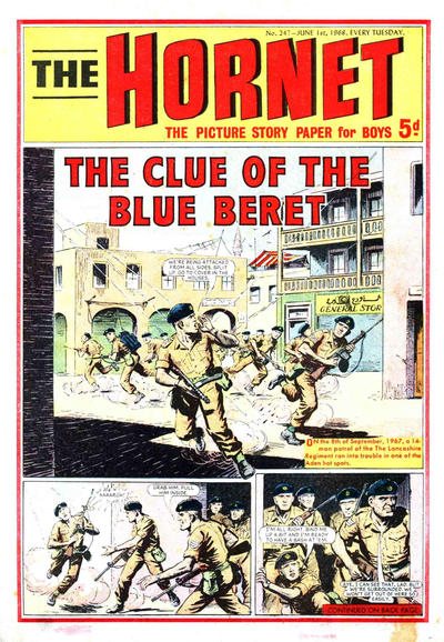 Cover for The Hornet (D.C. Thomson, 1963 series) #247