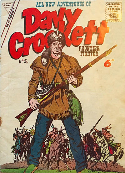 Cover for Davy Crockett (L. Miller & Son, 1956 series) #5