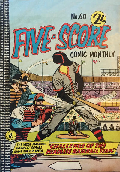 Cover for Five-Score Comic Monthly (K. G. Murray, 1961 series) #60