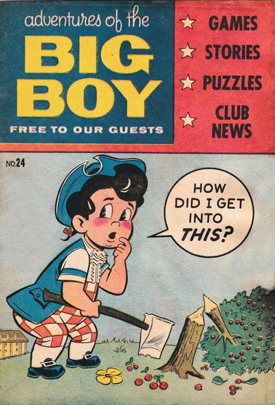 Cover for Adventures of the Big Boy (Webs Adventure Corporation, 1957 series) #24 [West]