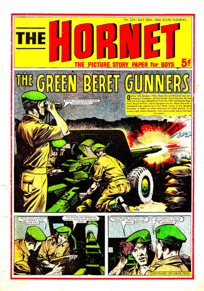 Cover for The Hornet (D.C. Thomson, 1963 series) #254
