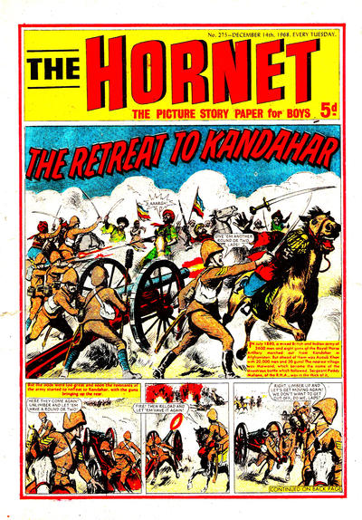 Cover for The Hornet (D.C. Thomson, 1963 series) #275