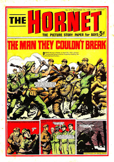 Cover for The Hornet (D.C. Thomson, 1963 series) #274